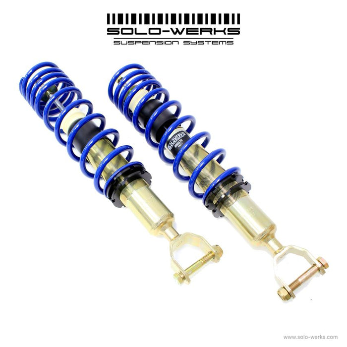 1992-1995 - HONDA - Civic Sedan/Coupe/Hatchback, Incl. Del Sol (With Rear Lower Fork Mounts) - Solo-Werks Coilovers