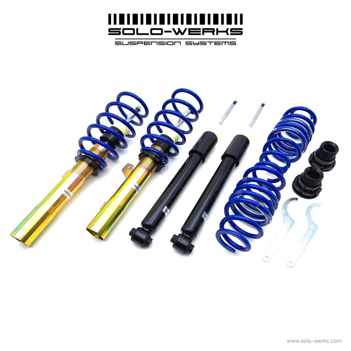 2019-2021 - VW - Jetta GLI (55mm Front Strut Tube - With Multi-Link Rear Suspension) - MK7/A7 - Solo-Werks Coilovers