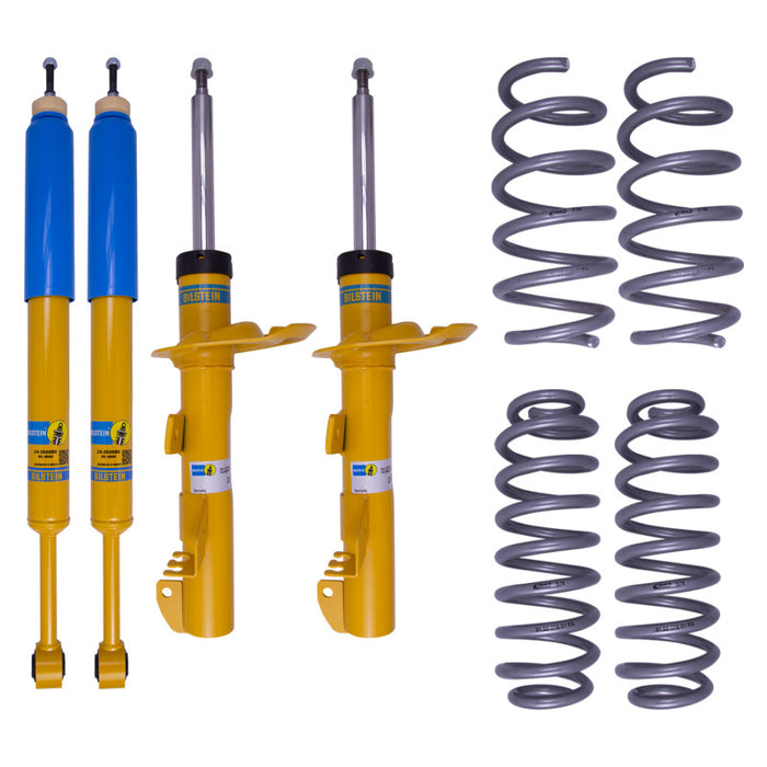 2014-2022 - JEEP - Cherokee 4WD (With Jeep Active Drive II 4WD, With Off-Road Suspension) - KL - B12 Pro-Lift Kit - Bilstein Suspension Coilovers