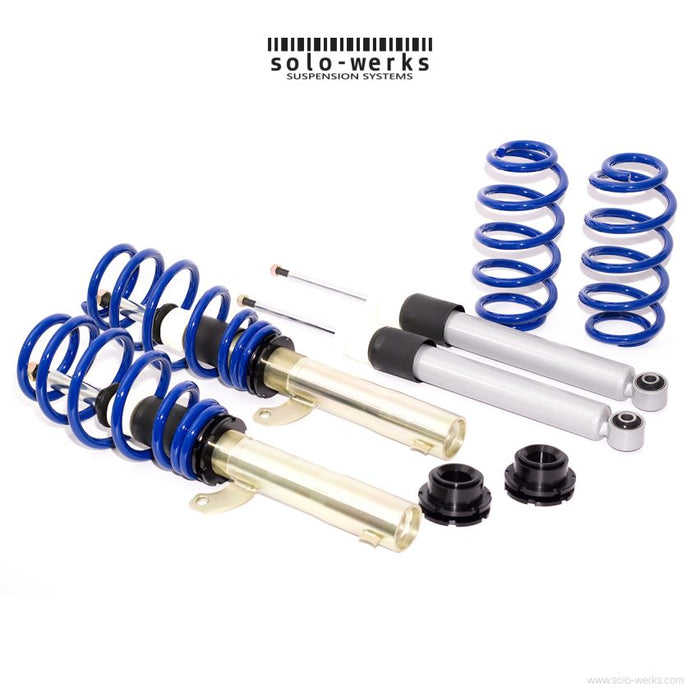 2006-2014 - VW - Golf 2WD, Incl. Rabbit, Diesel (All Models, All Trims) - MK5/MK6 - Solo-Werks Coilovers