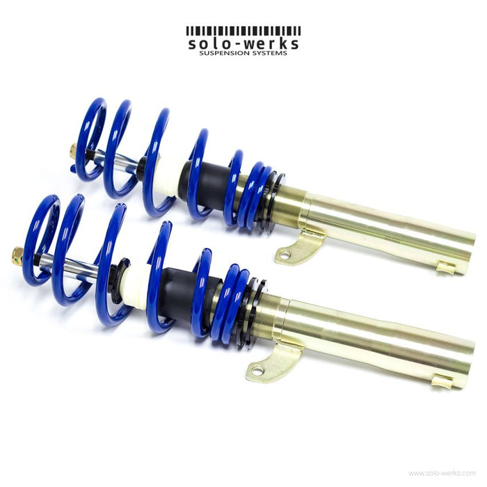 2007-2015 - VW - Eos (2.0L 4cyl + V6), Incl. Models with DSG - 1F - Solo-Werks Coilovers