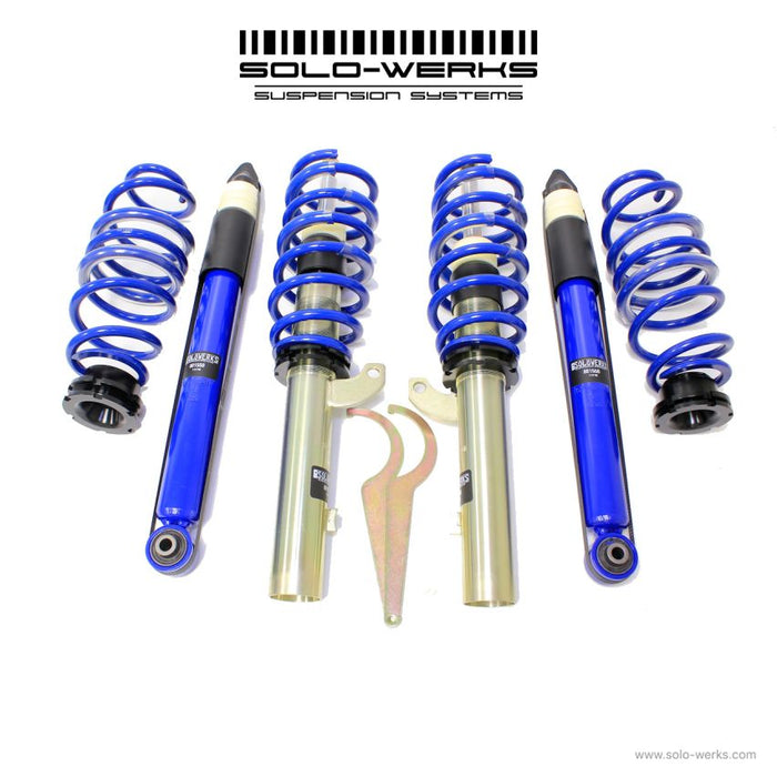 2015-2021 - VW - Golf 1.8T / E Golf (50mm Front Strut Tube - With Multi-Link Rear Suspension) - MK7 - Solo-Werks Coilovers
